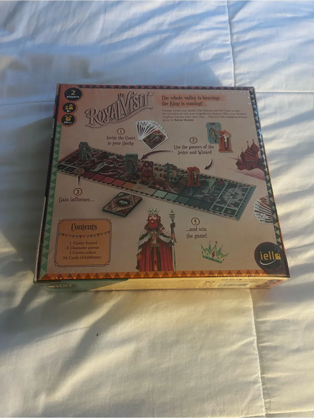Royal Visit Board Game NEW Sealed IELLO Reiner Knizia